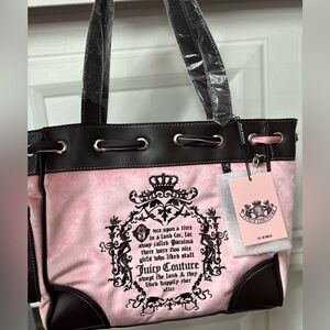 Juicy UK Pink Once Upon A Time Daydreamer Tote Bag - New & Sold Out UK Exclusive